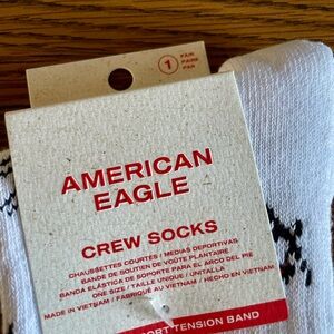 American Eagle Outfitters White Casual Socks